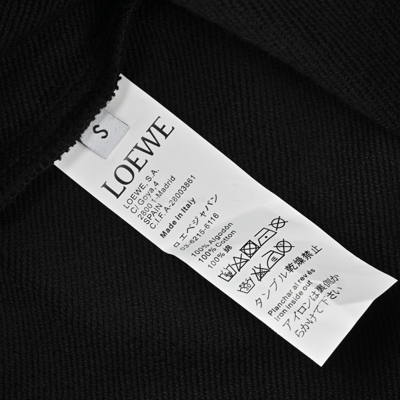 Loewe Pocket Patchwork Patch Logo Embroidered Shorts (3) - www.newkick.vip